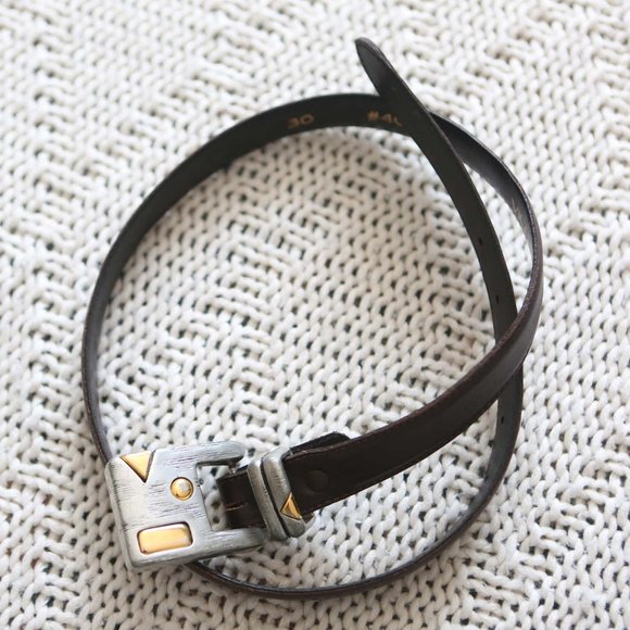 Vicenza leather belt vintage Italy main image 5